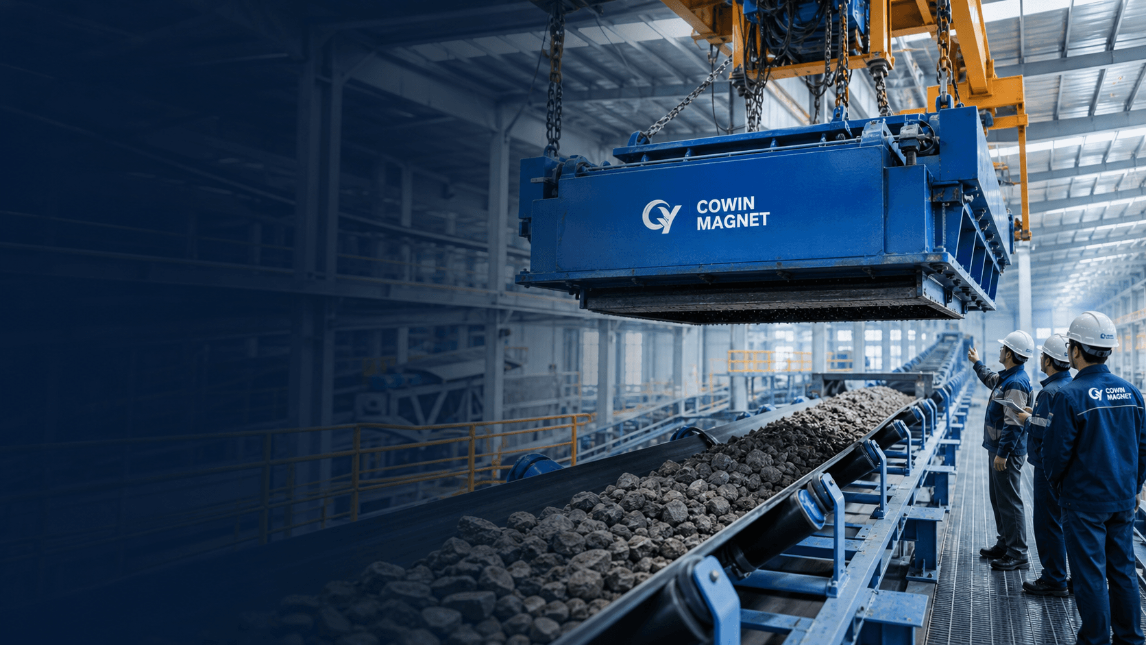 How to Choose an Overband Magnetic Separator for Conveyor Belt Systems
